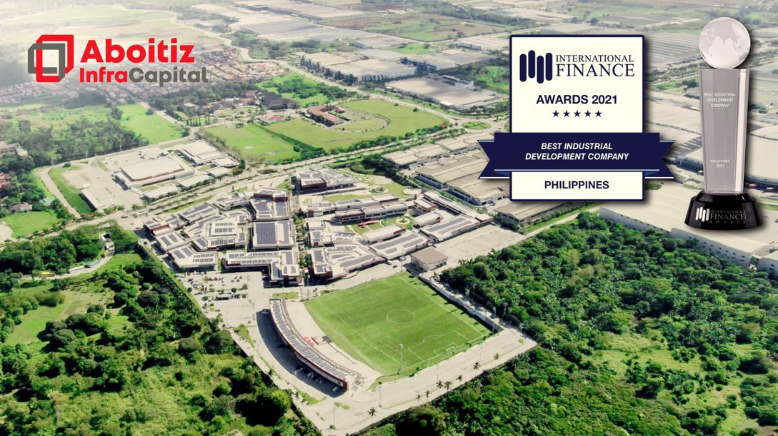 Aboitiz InfraCapital hailed as Best Industrial Development Company at the 2021 International Finance Awards